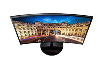 top view of the monitor