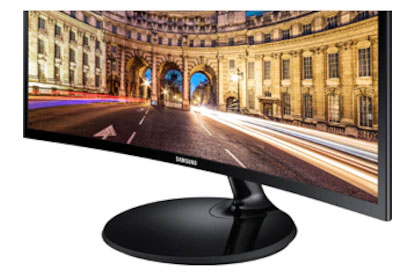 bottom of the monitor