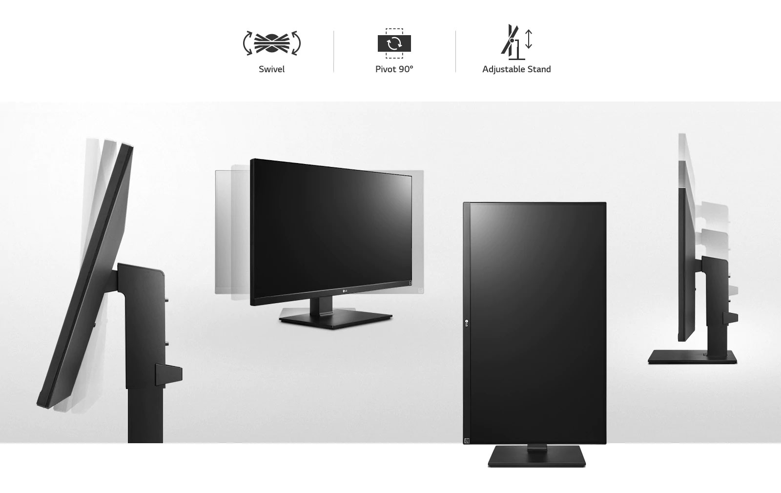 different angle of the monitor