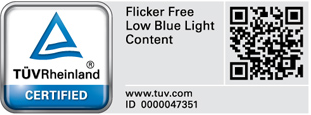 The TÜV Rheinland-certified icon