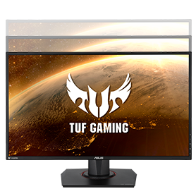 Height adjustment of the monitor