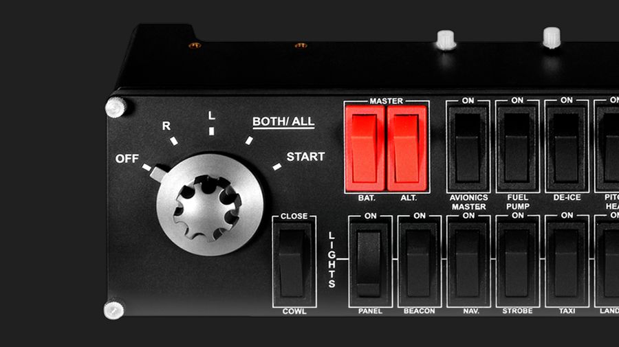 PROFESSIONAL SIMULATION LCD MULTI-INSTRUMENT CONTROLLER