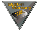 icon for 256K built-in memory