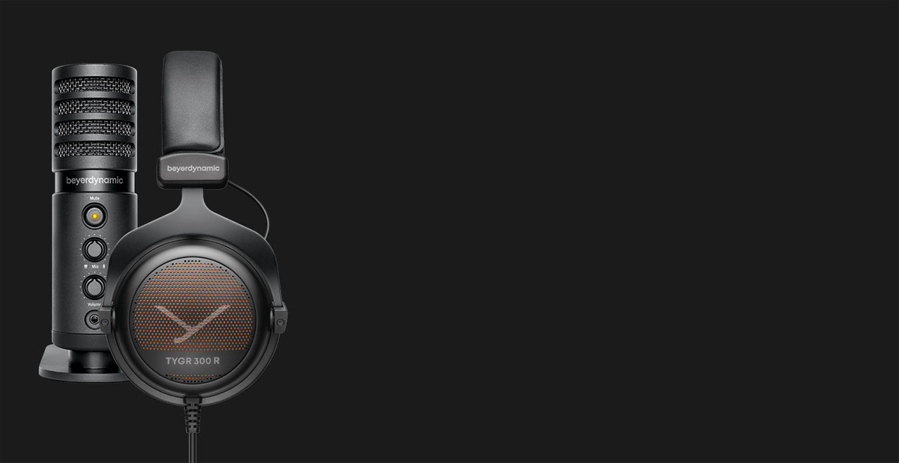 Beyerdynamic mic and headphones