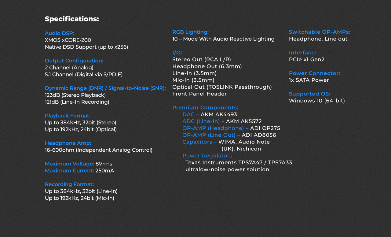 EVGA NU AUDIO