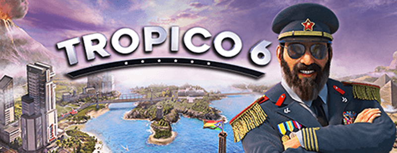 Tropico 6 Main Game Art Banner