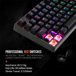 1STPLAYER RGB Gaming Mechanical USB Wired Keyboard