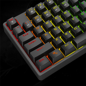 1STPLAYER TKL RGB Gaming Mechanical USB Wired Keyboard