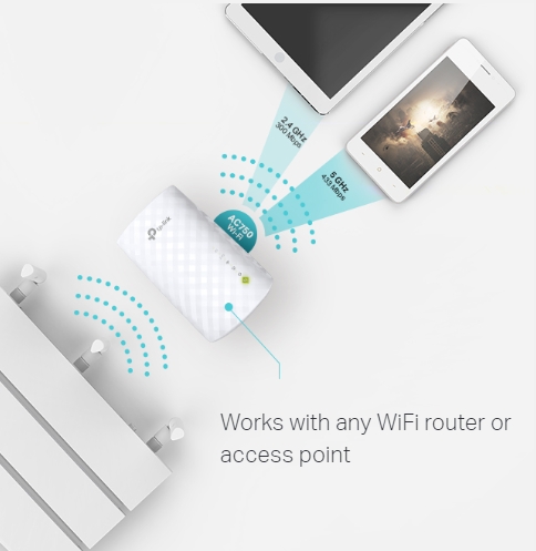 The RE220 is compatible with any of your existing WiFi router or access points.