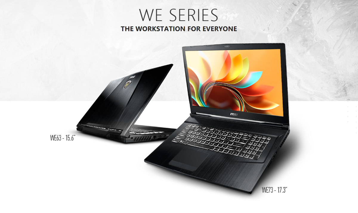 MSI Mobile Workstation