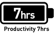 Icon - Battery up to 6+ hours