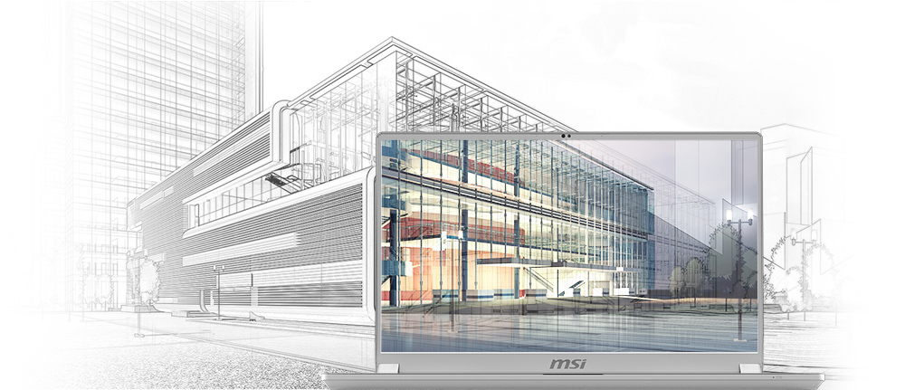 Front view of WS75, 90-degree opened