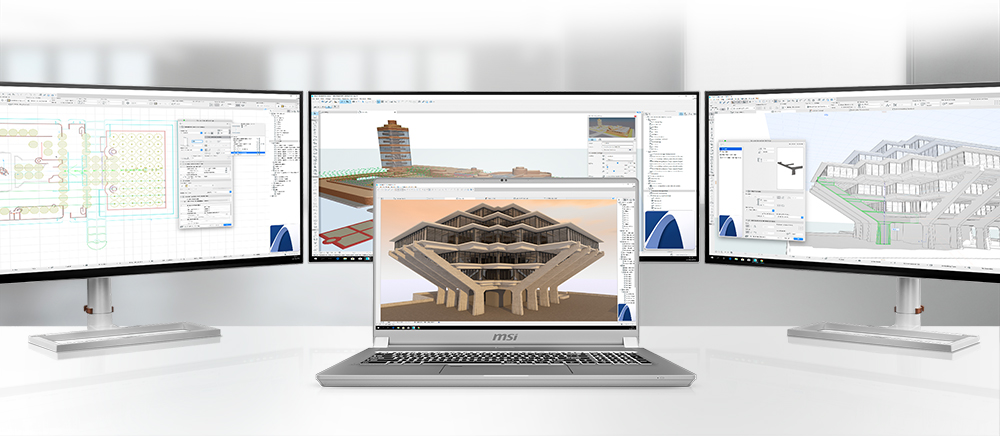 WS75 is connecting up to 2 external displays.