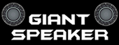 Giant speaker icon