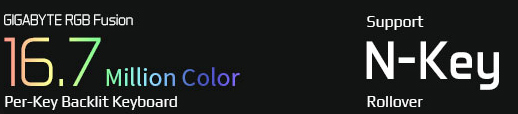 16.7 million color iocn, N-Key icon
