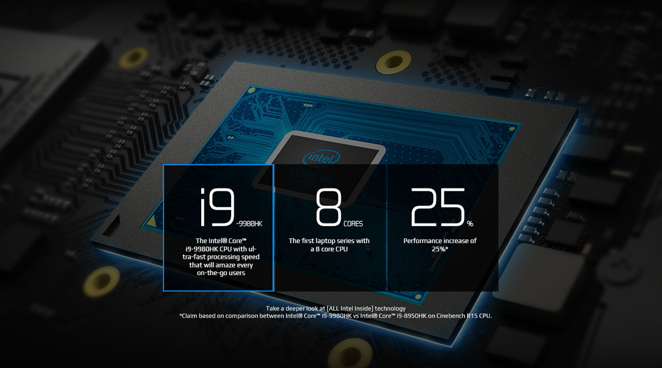 a cpu as background