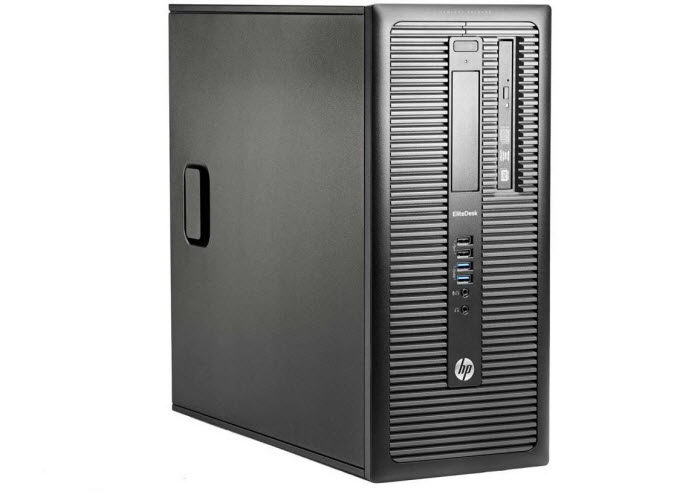 EliteDesk 800 G1 Tower angled to right