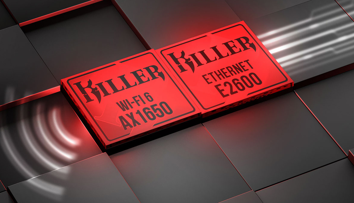 Killer WIFI6 AX1650 and Killer Ethernet E2600 chipset