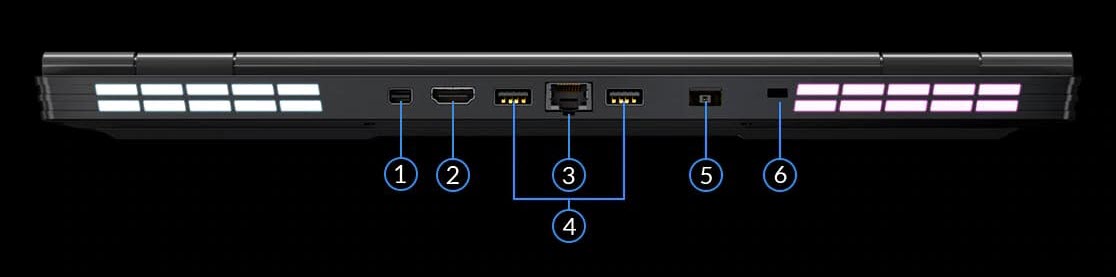 rear ports