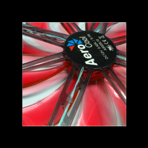 AeroCool Silent Master 200mm Red LED