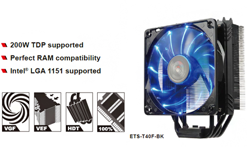 ETS-T40F-BK
