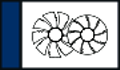 dual fan icon