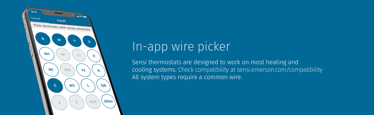Emerson Sensi Wi-Fi Thermostat for Smart Home