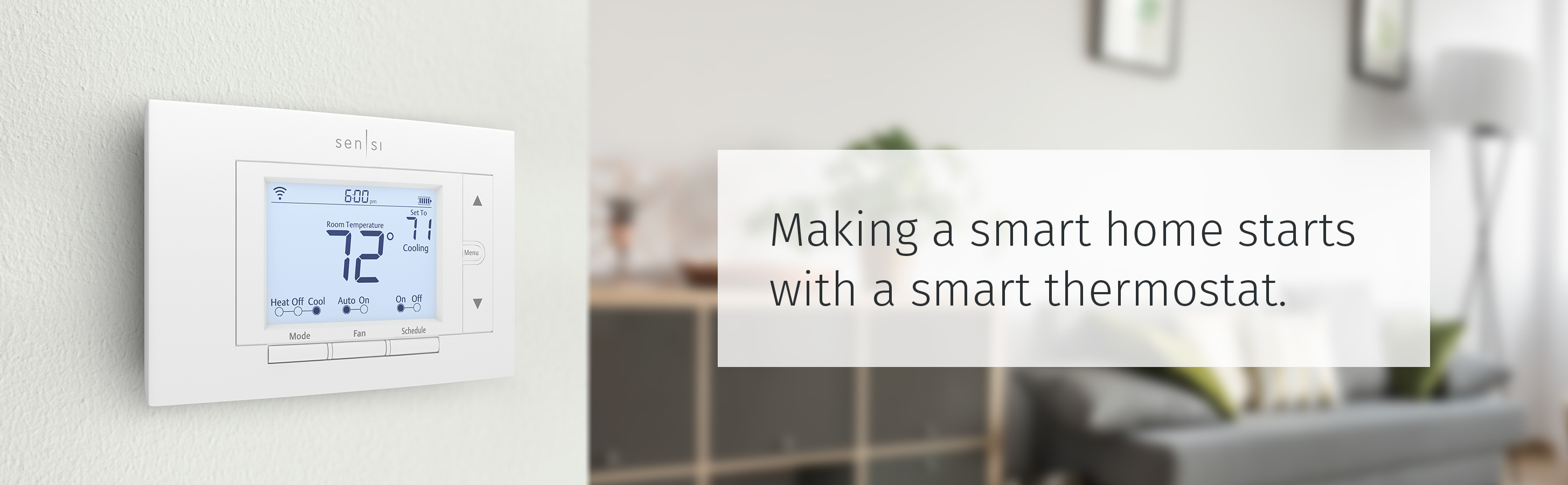 Emerson Sensi Wi-Fi Thermostat for Smart Home