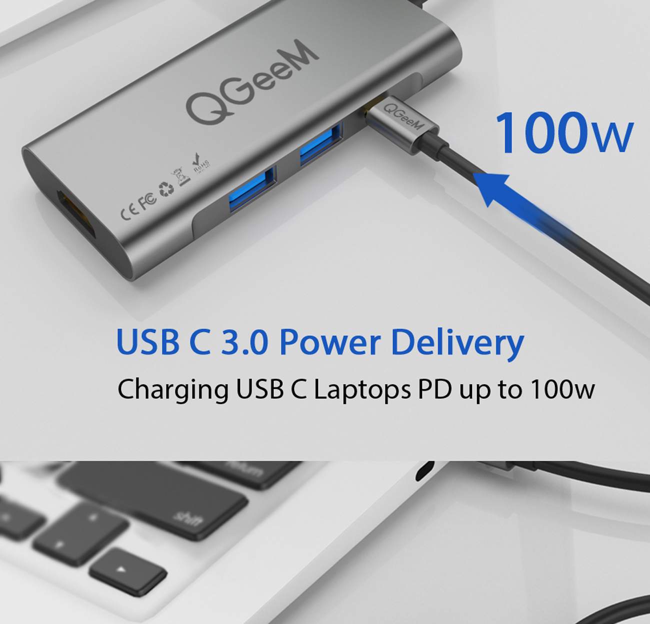 USB C Hub HDMI Adapter