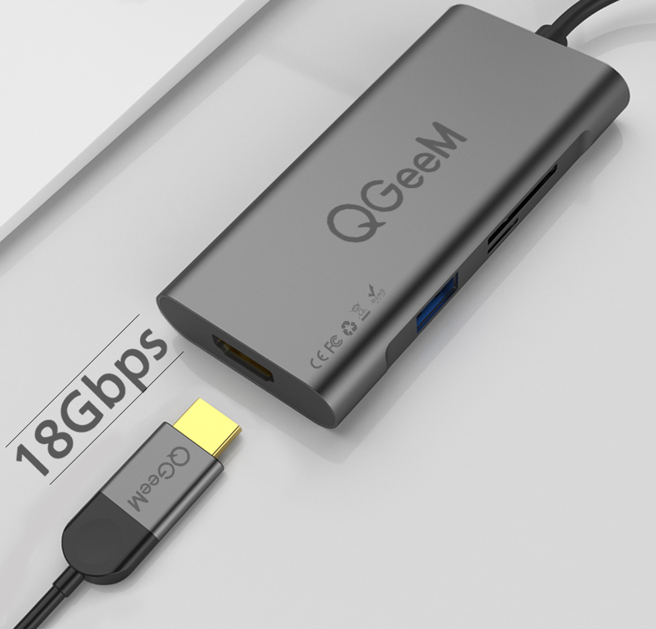 USB C Hub HDMI Adapter