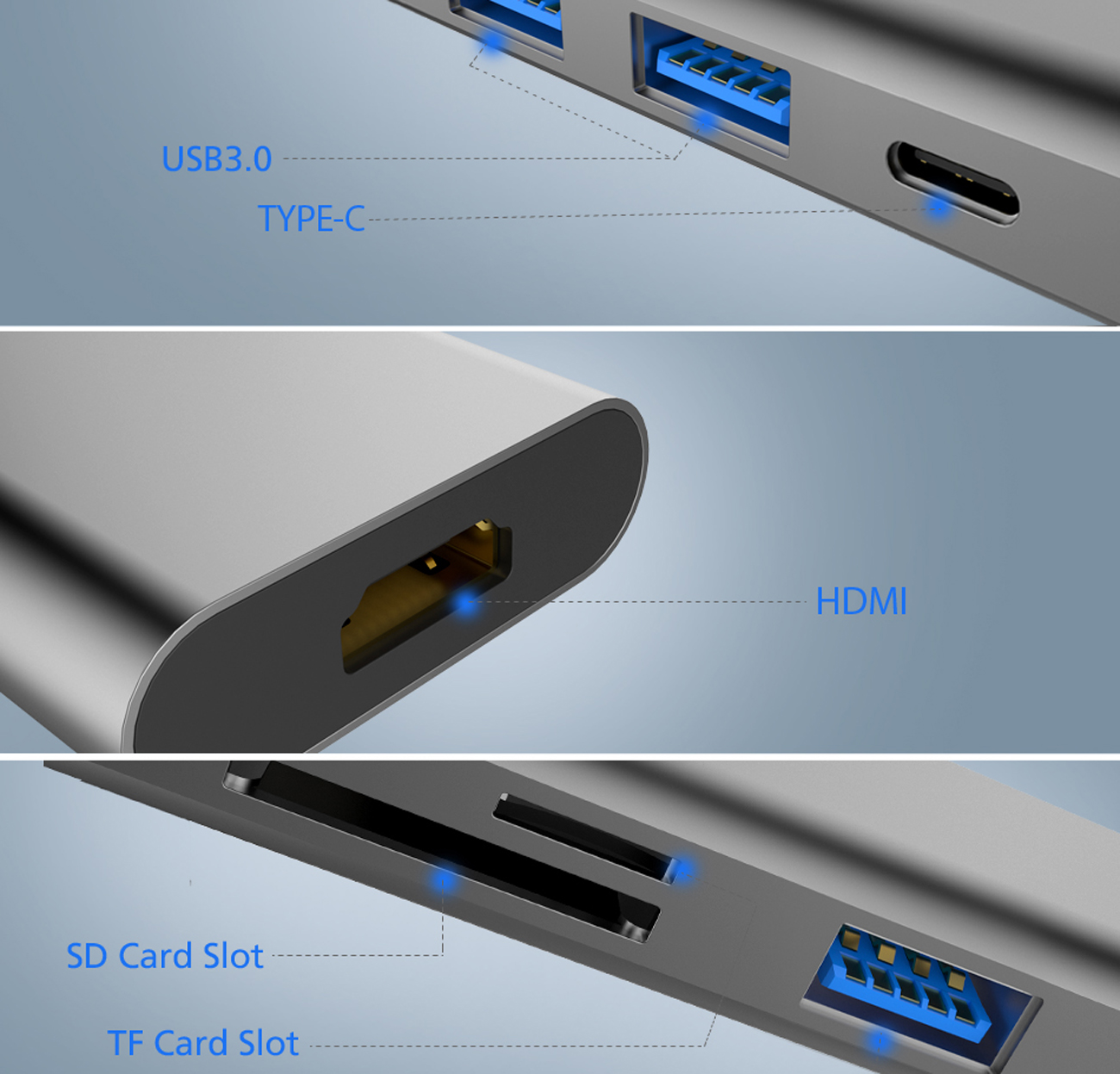USB C Hub HDMI Adapter