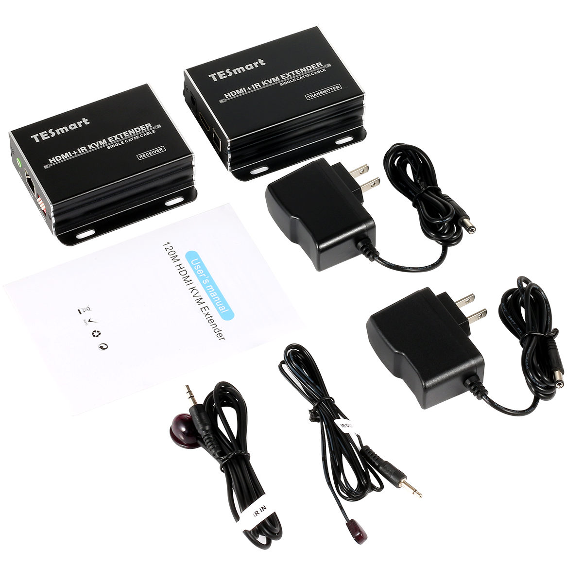 TESmart 400ft HDMI KVM Extender