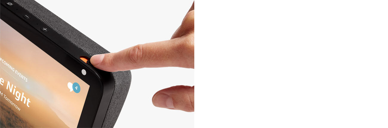 a finger pressing the camera shutter