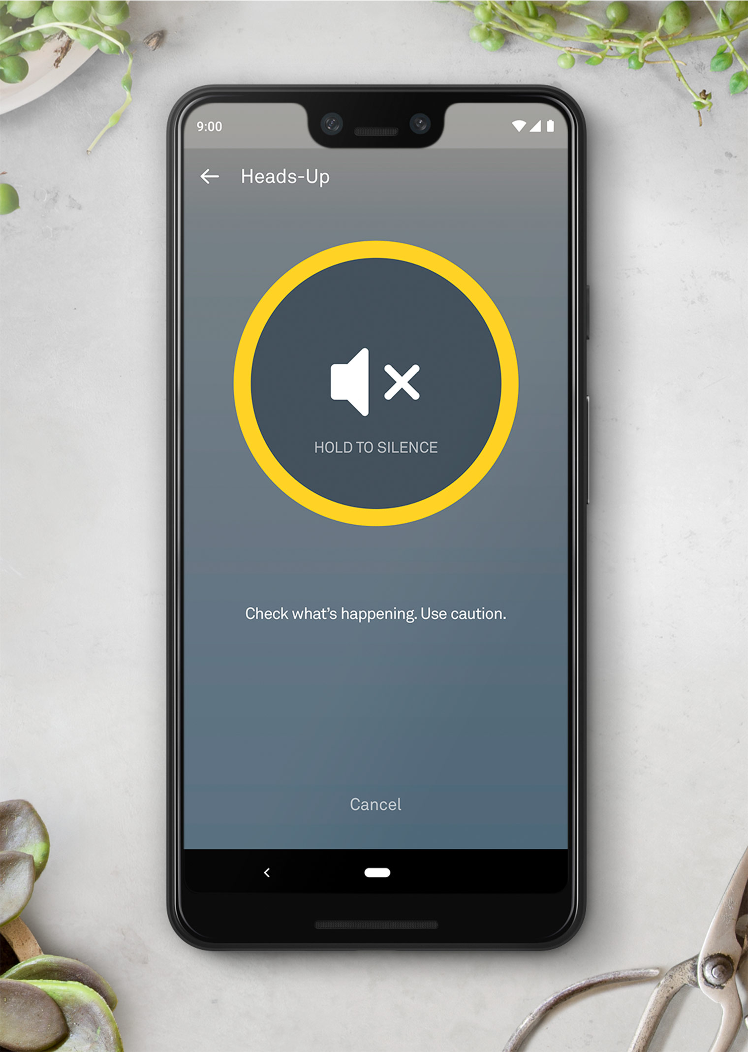 App silence