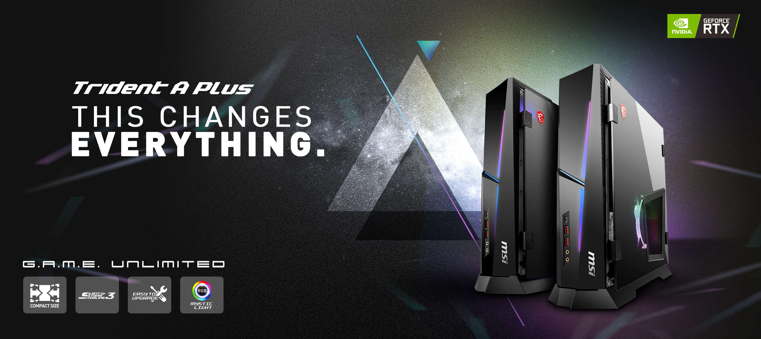 MSI Gaming Desktop Trident A Plus 9SD-429US Intel Core i7 9th Gen