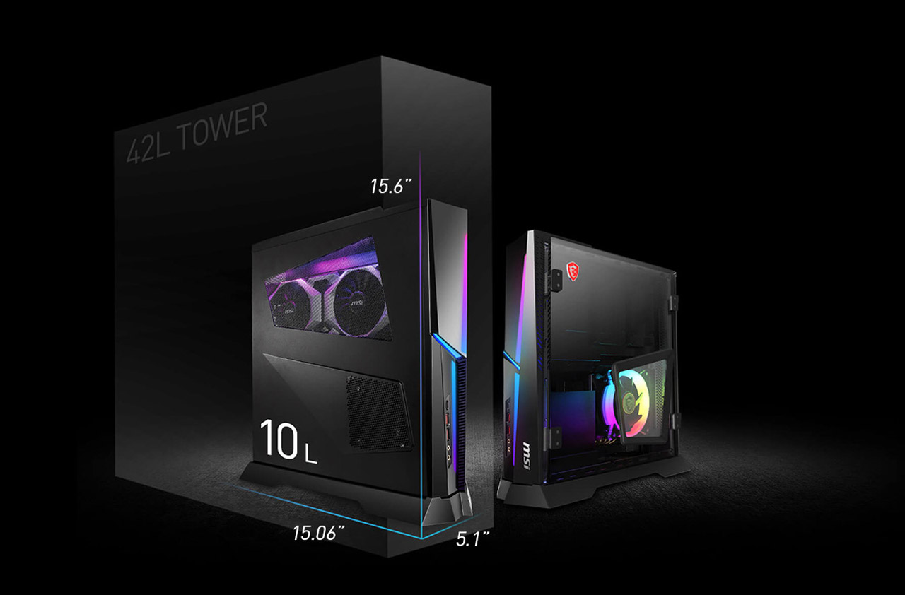 MSI Gaming Desktop Trident A Plus 9SD-429US Intel Core i7 9th Gen