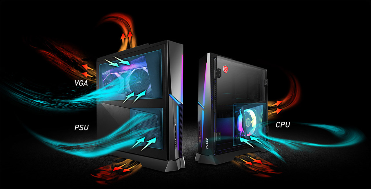 MSI Gaming Desktop Trident A Plus 9SD-429US Intel Core i7 9th Gen