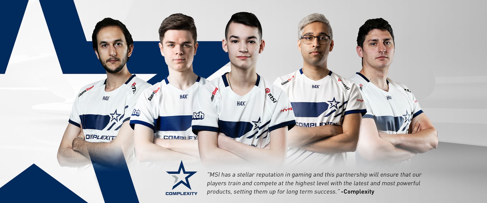 complexity, 5 members of complexity as background