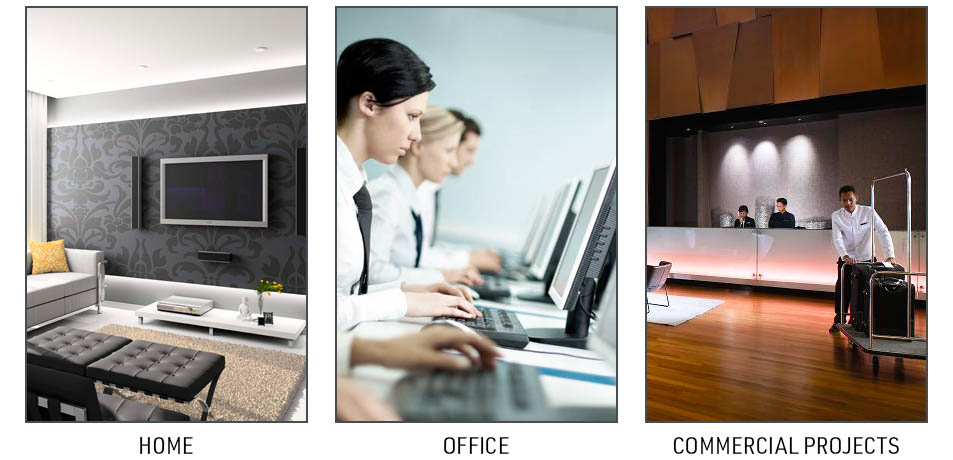Cubi N can be used in different environment: Home, Office and Commercial Projects.
