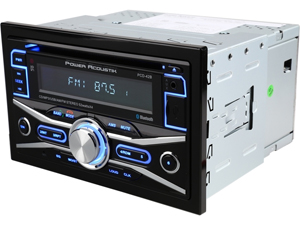 Power Acoustik Double-DIN In-Dash CD/MP3/USB Car Stereo with Bluetooth - PCD-42B