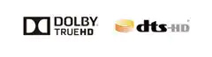 DOLBY TRUEHD icon and dts-ho icon