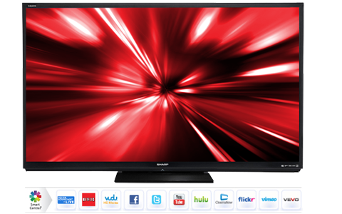 Refurbished Sharp AQUOS Series 70 1080p 120Hz LED LCD HDTV Newegg