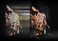 Direct Full Array 4X lighting coming from the back of the Samsung display