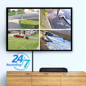 24x7 Monitoring and Recording