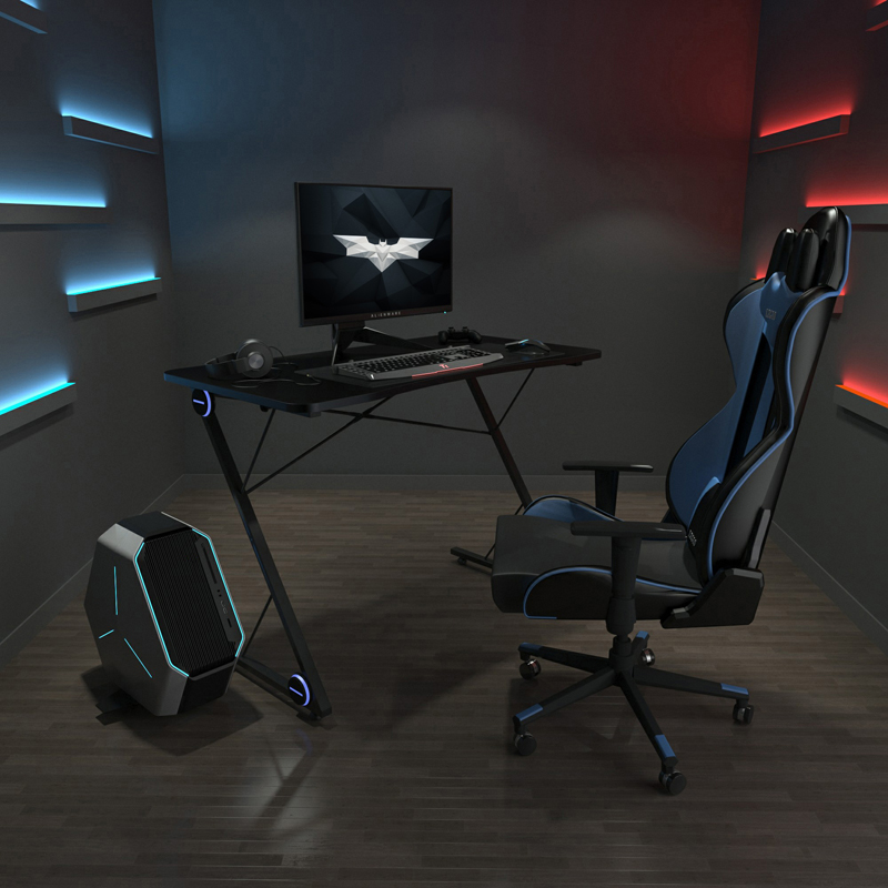 Gaming desk, home office computer desk, writing desk