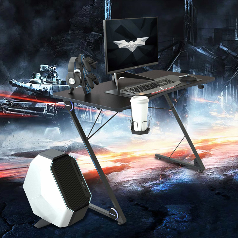 Gaming desk, home office computer desk, writing desk