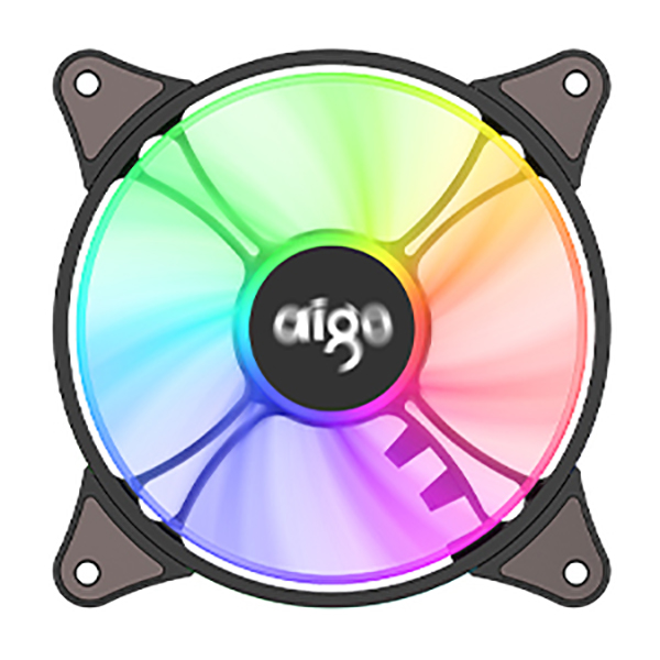 aigo AR12 Computer Case Fan ARGB ARUA SYNC 3Pin 120mm Cooling Fans PC Fan