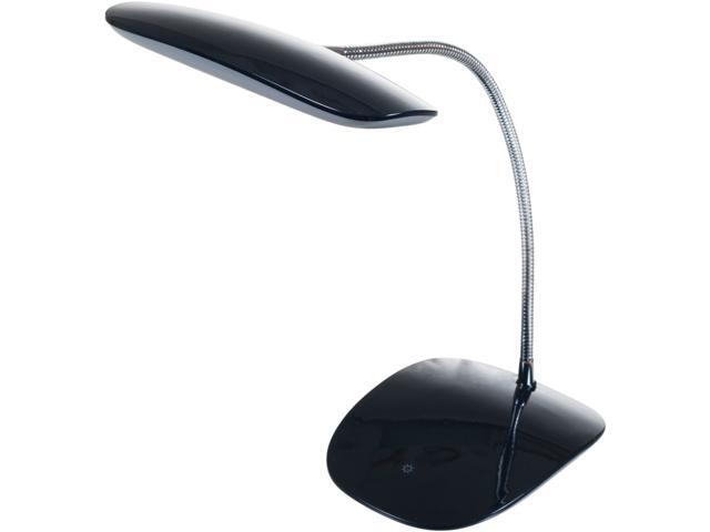 Northwest 72-SL159B Touch Activated LED USB Desk Lamp - Black