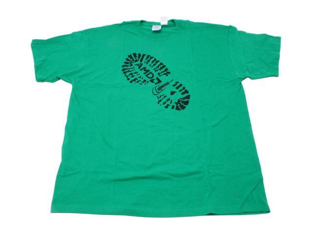 GENERIC "Stomped" AMD Shirt - Green - OEM