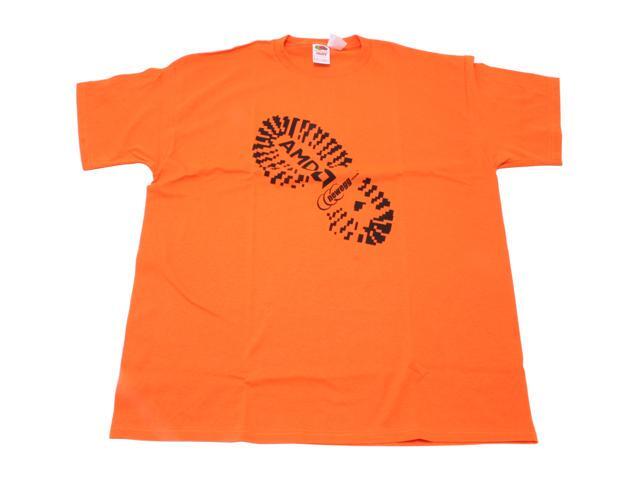 GENERIC "Stomped" AMD shirt - Orange - OEM